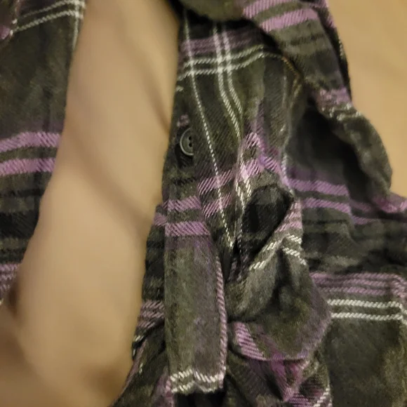 Flannel Sleep Shirt - Picture 2 of 3